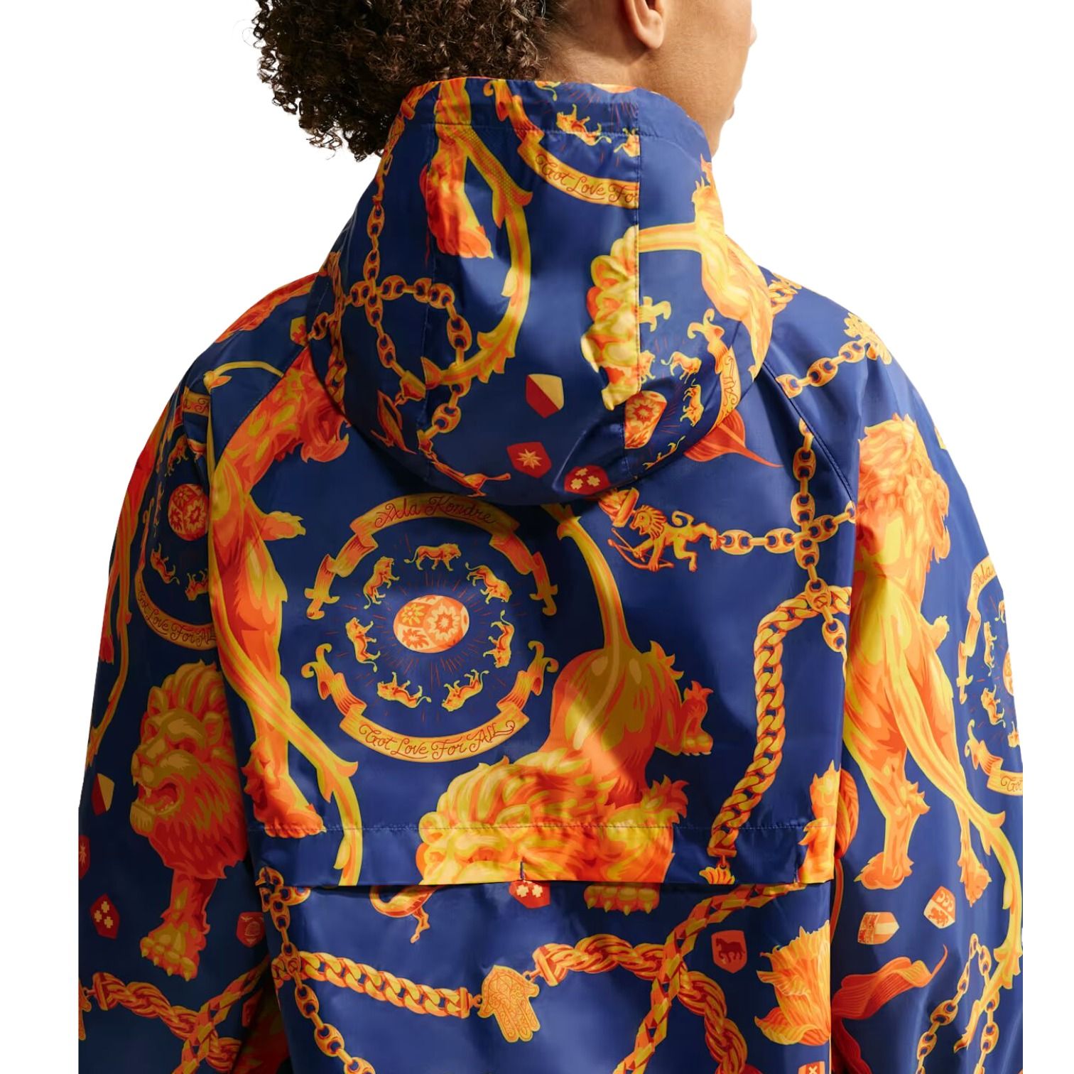 X Netherlands x Patta Cryoshot Anthem Jacket 'Deep Royal Blue White'