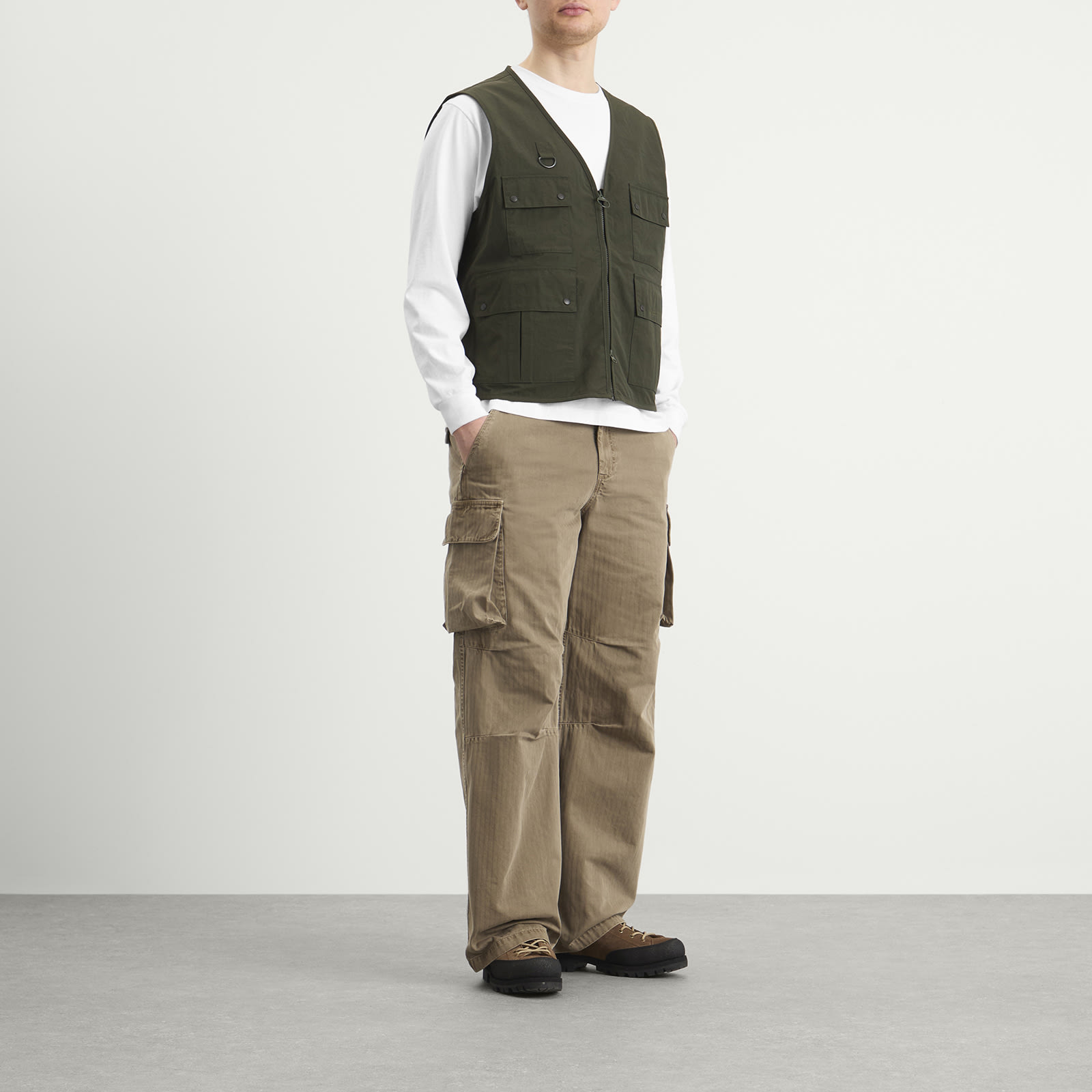 Men's Fly Fishing Vest in Sage