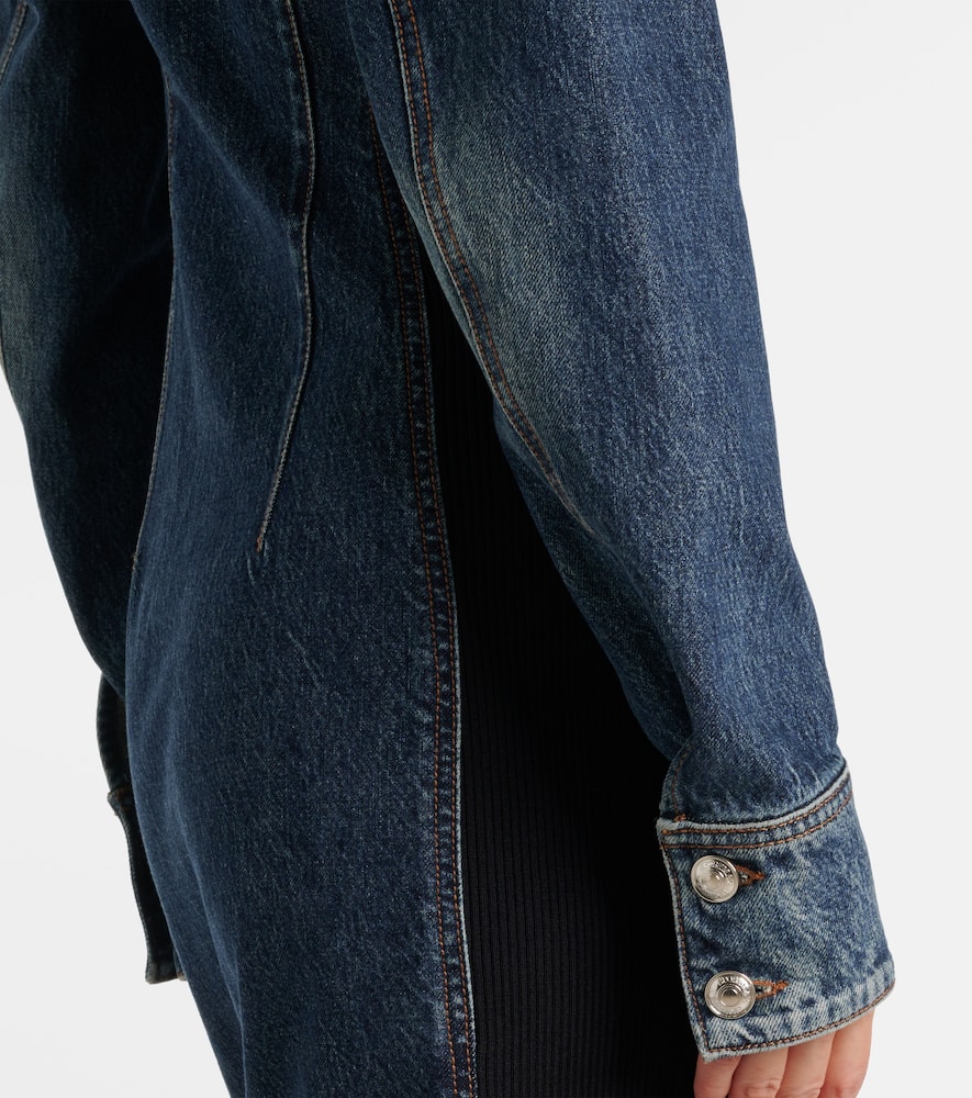Fiorito denim midi dress