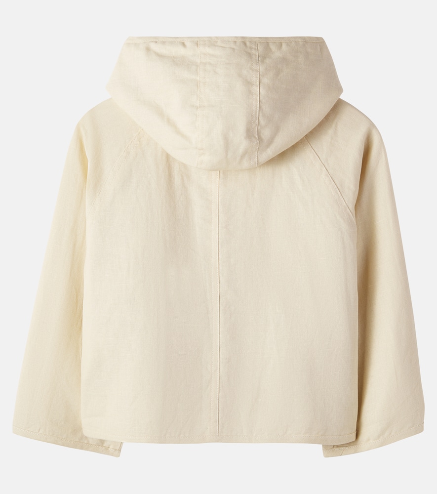 Clem linen and cotton canvas jacket