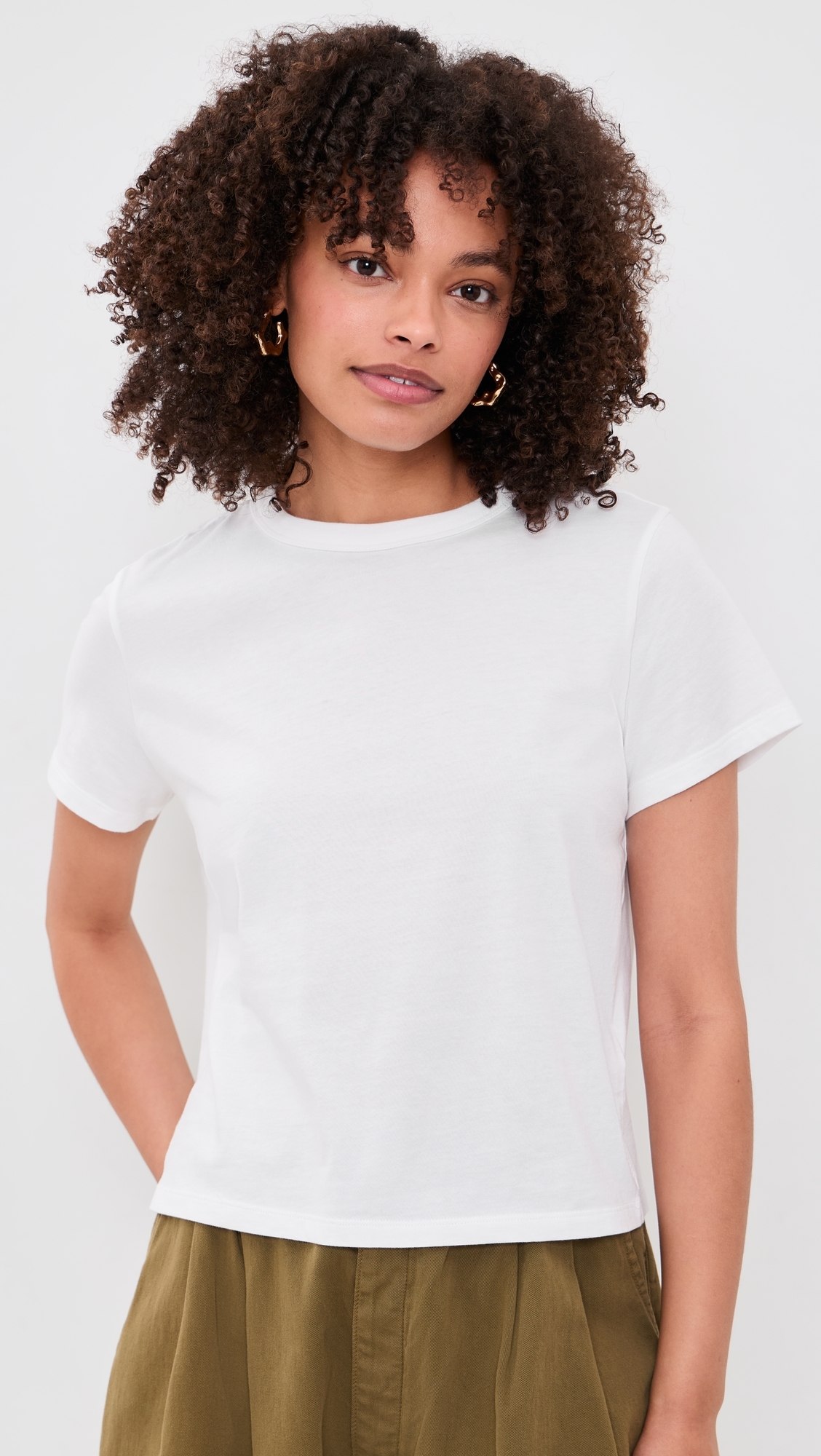 Rhodes Tee White