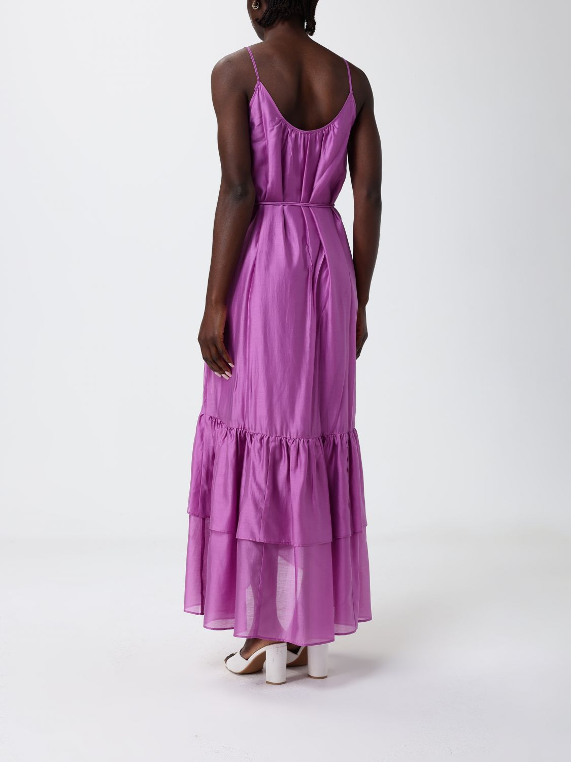 Dress Woman color Cyclamen