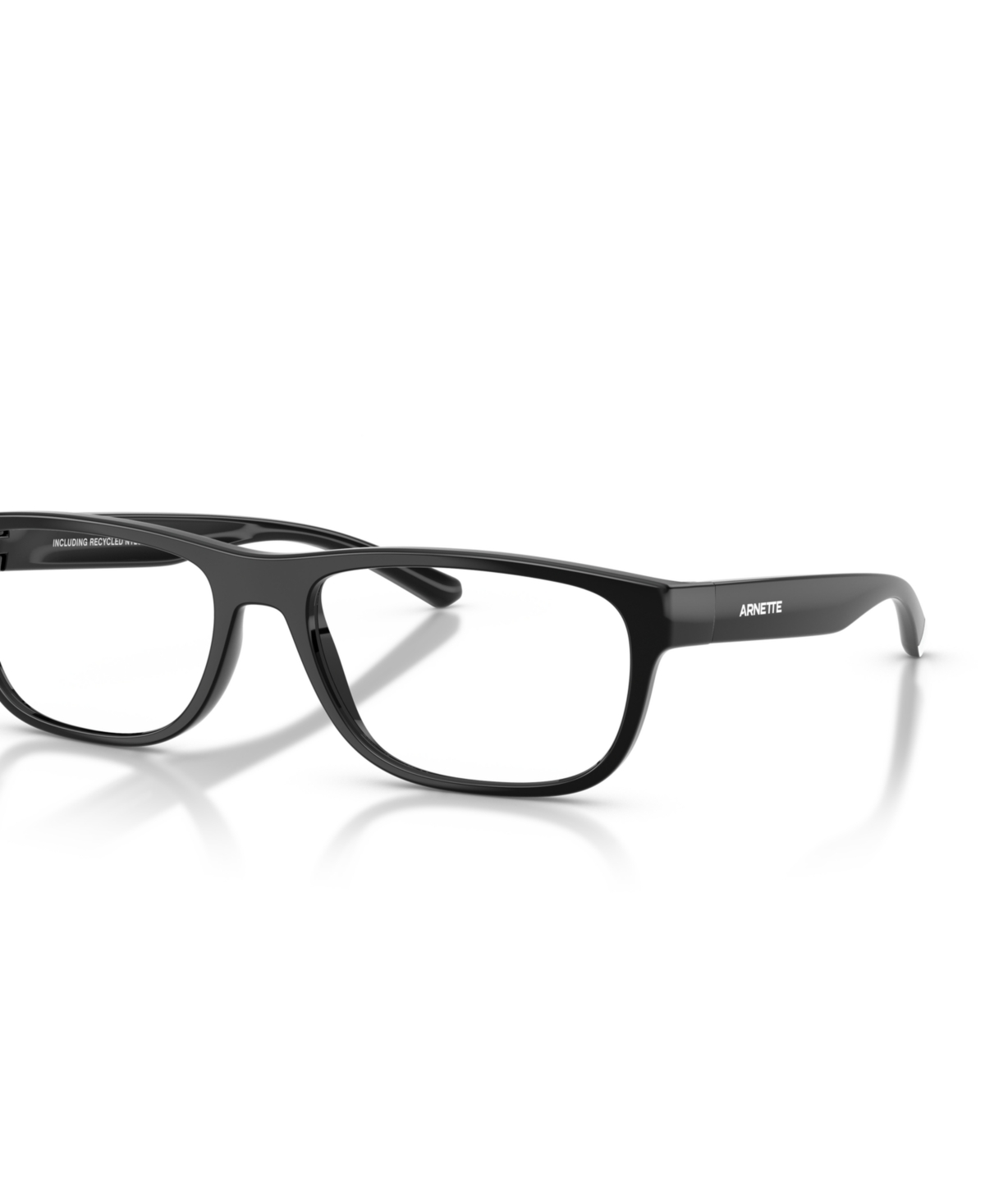 Men's Rectangle Eyeglasses, AN7289U - Recycled Black