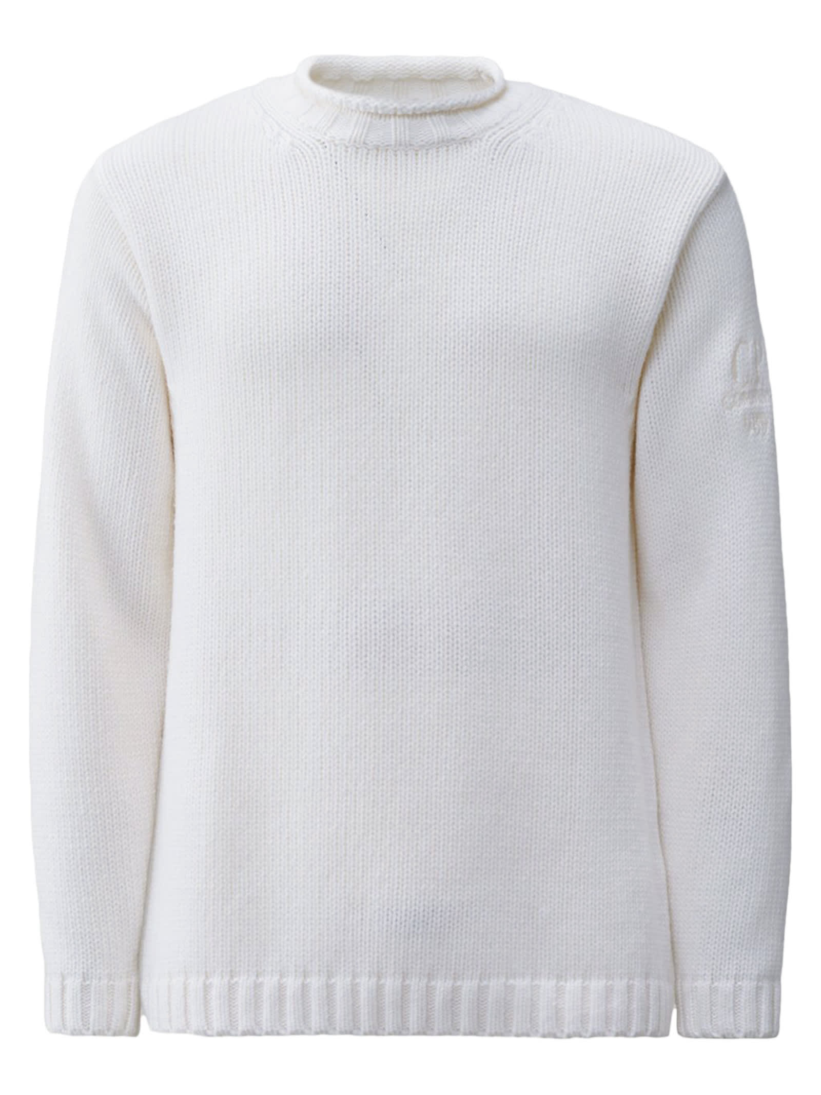 Cable-knit sweater - Neutrals