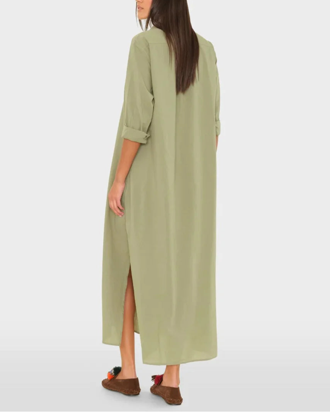 Boden Dress Dark Seagrass