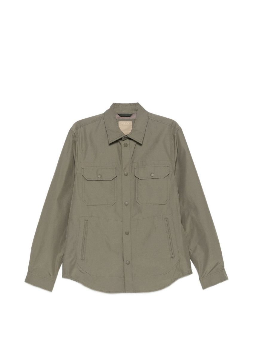 Olive Regular Shirt Jacket
