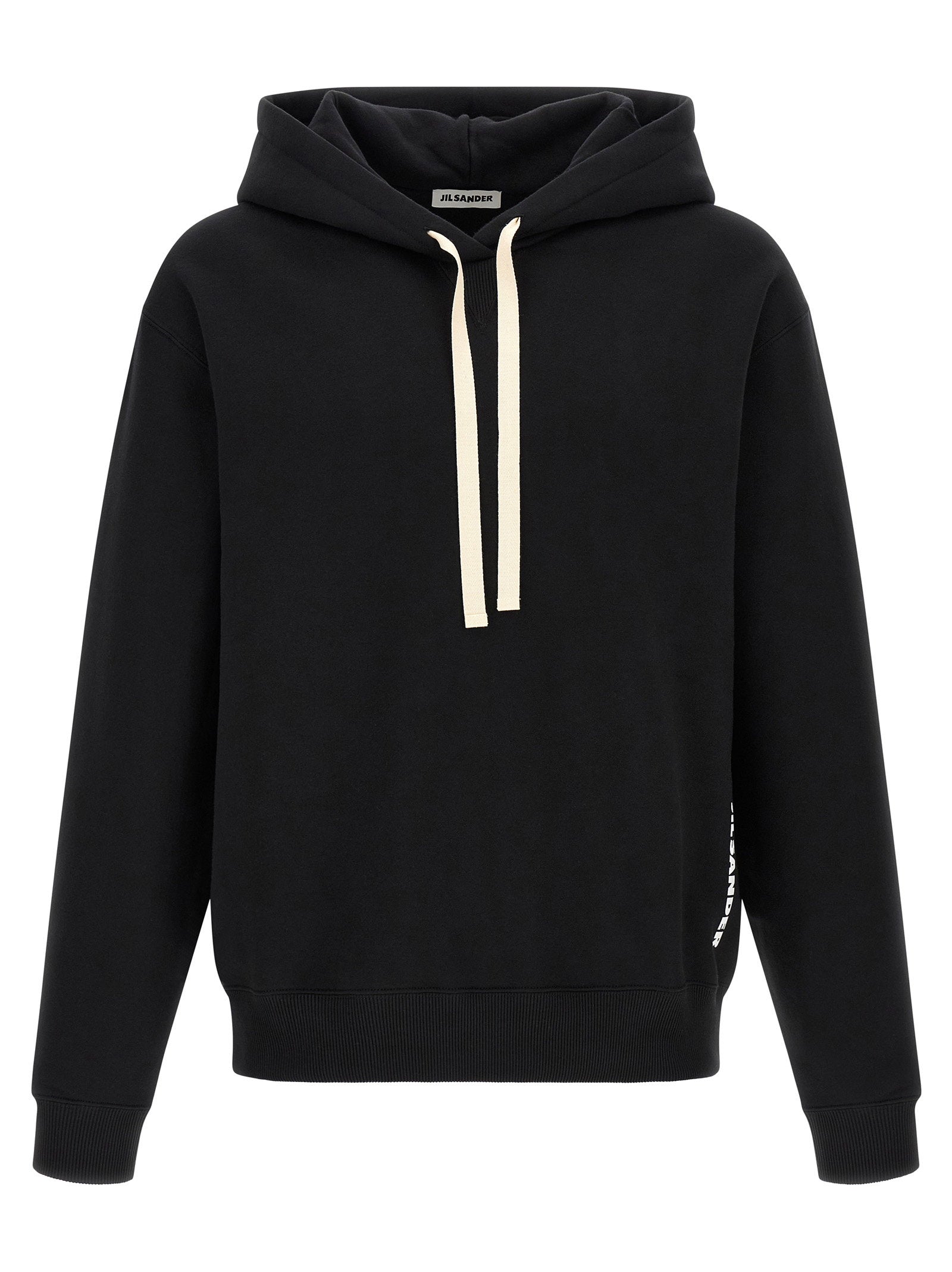 Cotton Hoodie — Black
