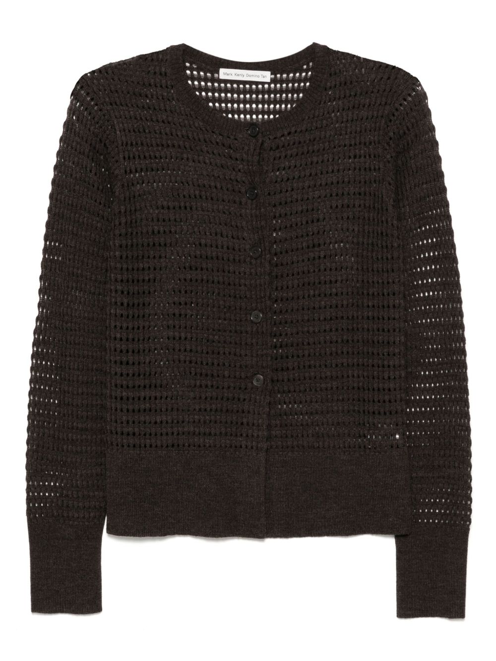 MARK KENLY DOMINO TAN Kessy Merino cardigan - Brown