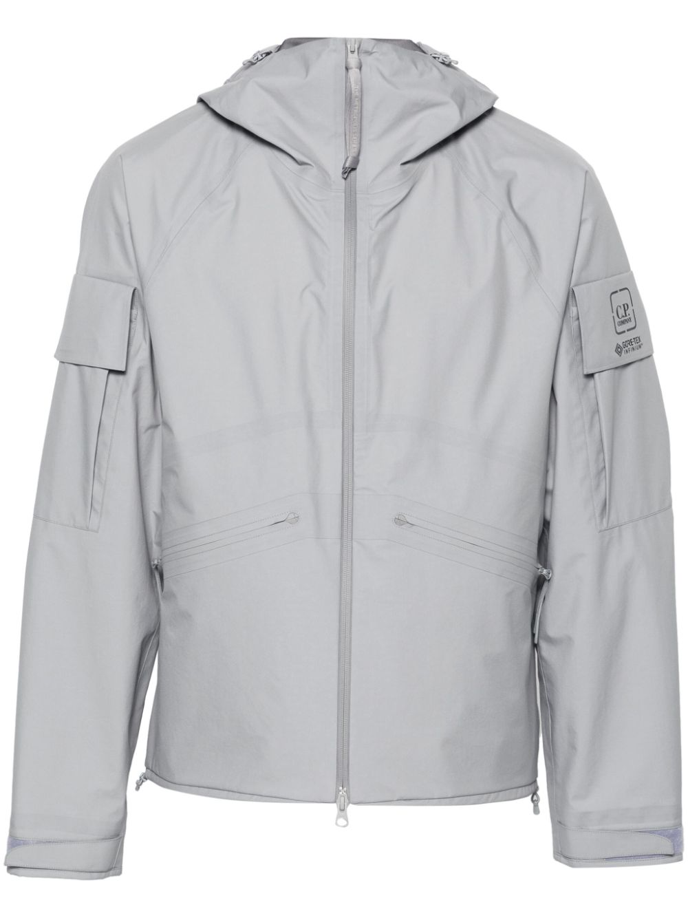 Gore-Tex 3L Infinium hooded jacket - Grey