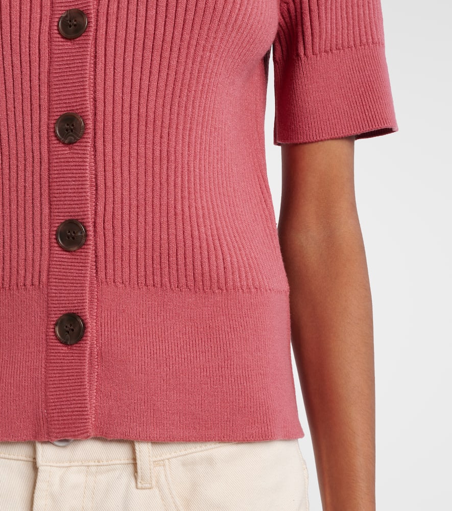 Micha ribbed-knit cardigan