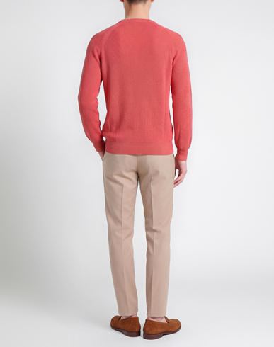 Man Sweater Coral Size 40 Cotton
