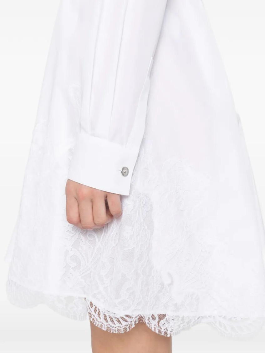 Belted Cotton Shirt Dress