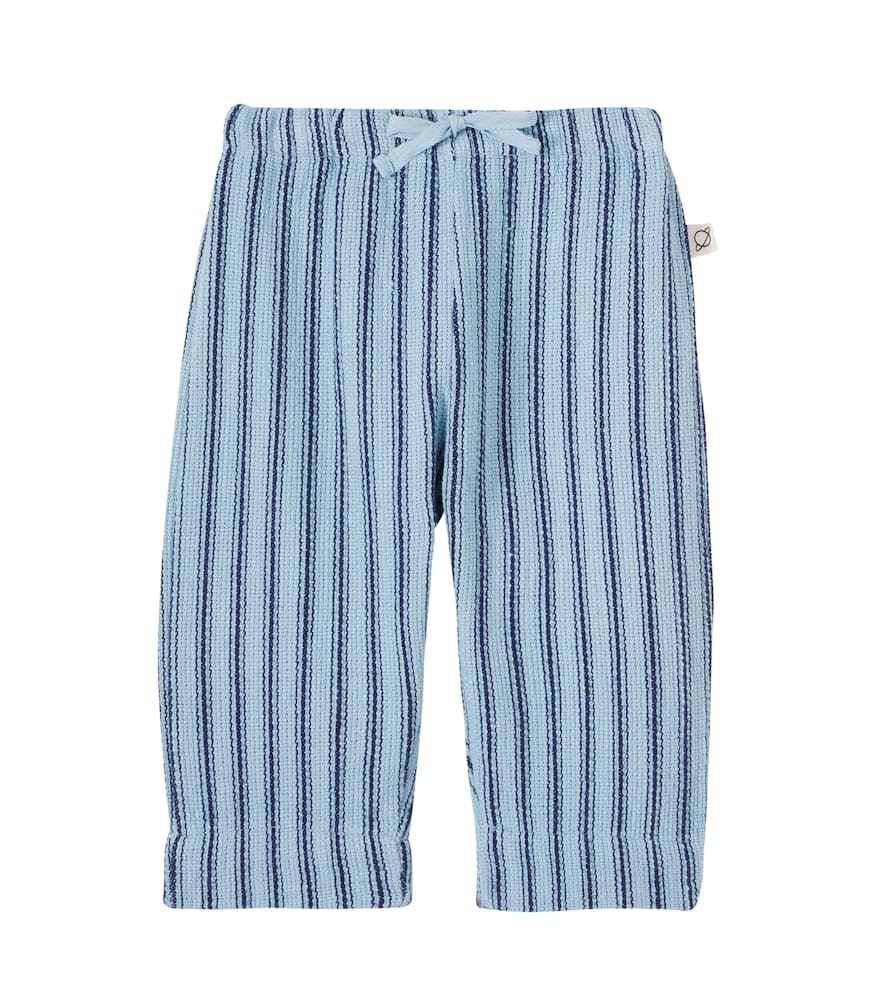 Baby Enzo striped cotton pants