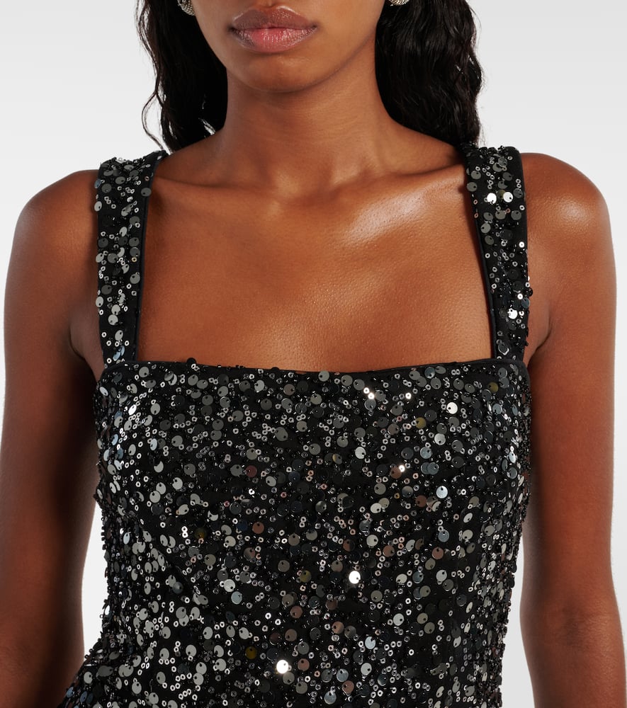 Benson sequined minidress