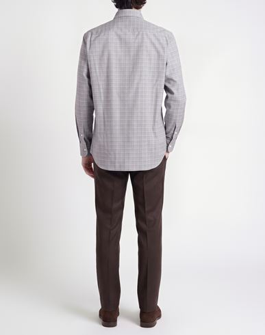 Ventiquattro Man Shirt Light brown Size XL Cotton