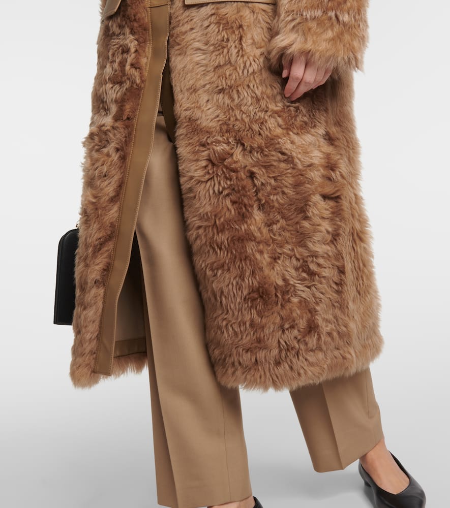 Shearling coat