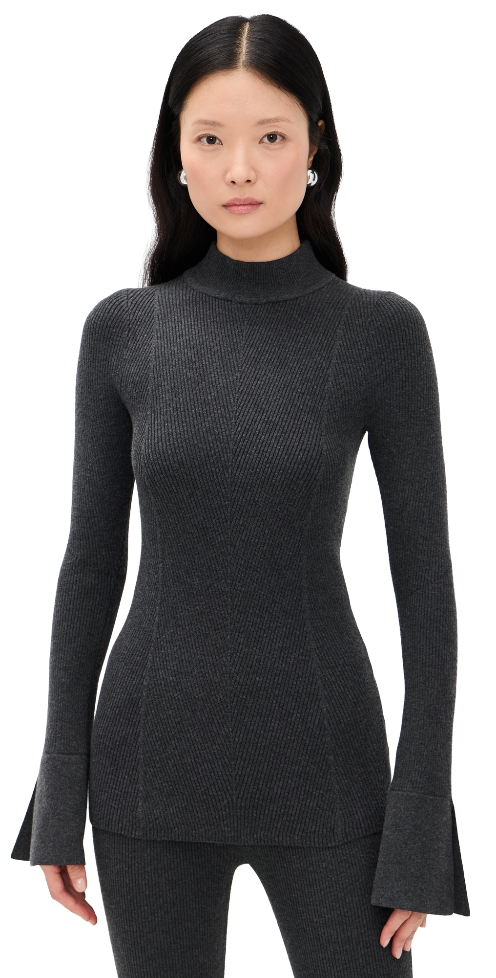 The Runway Top Charcoal