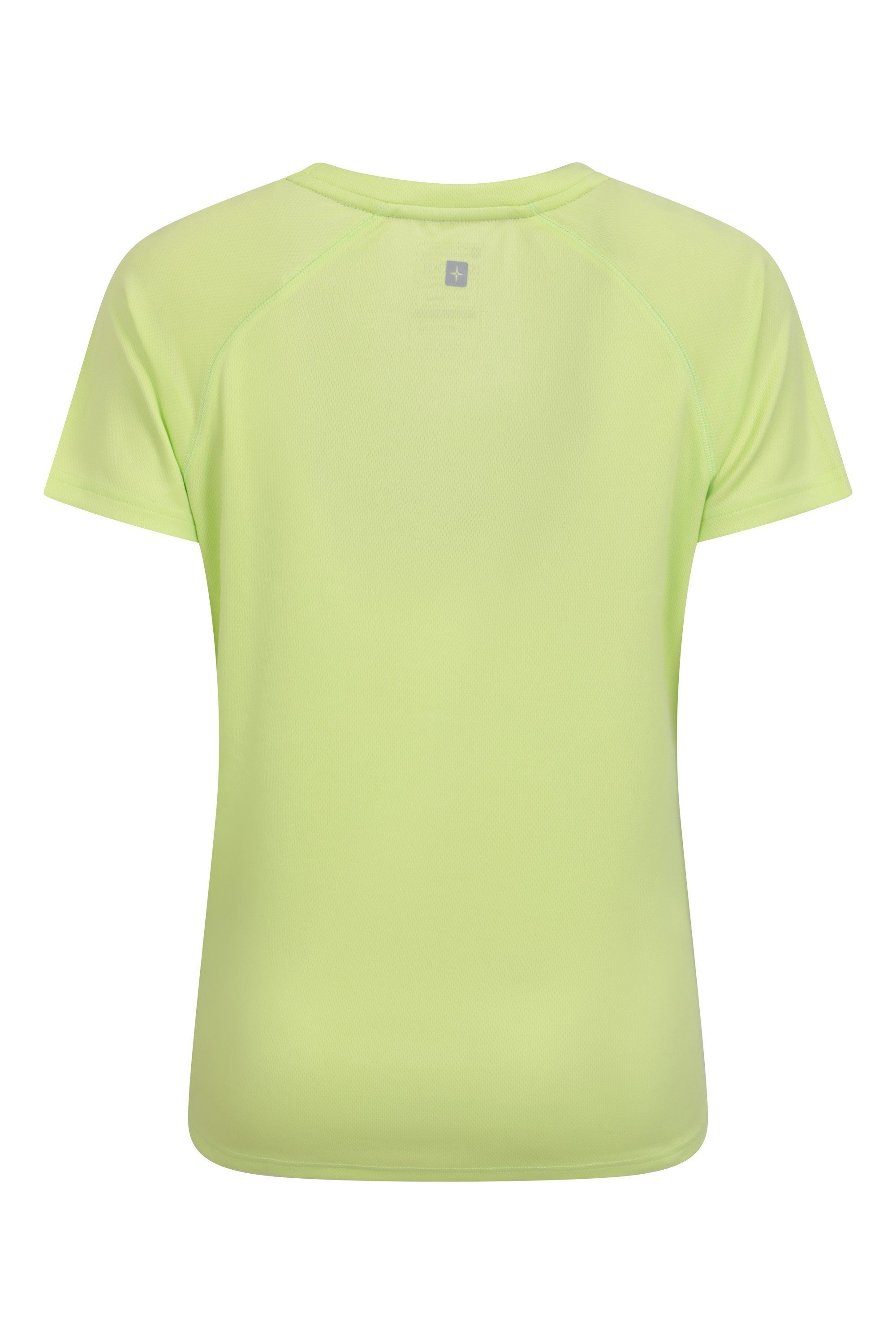 Mountain Warehouse Endurance T-Shirt Lightweight Tee Breathable Top In Lime