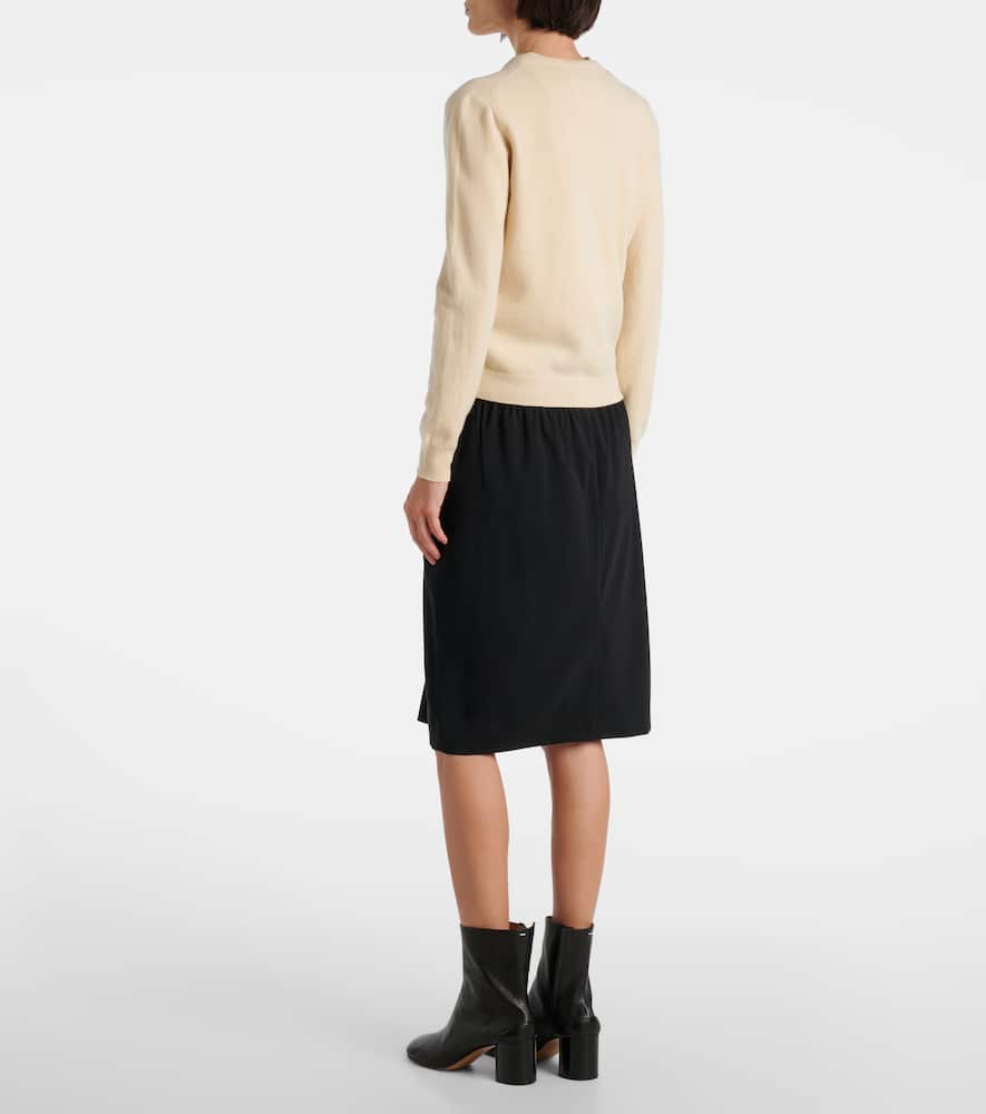 Virgin wool cardigan
