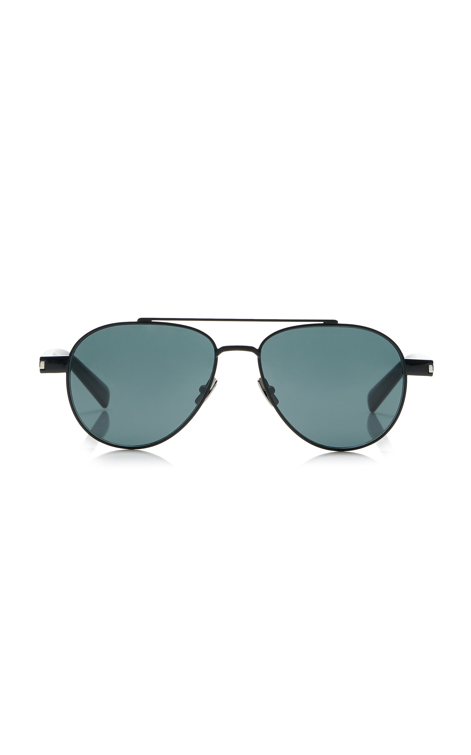Aviator-Frame Metal Sunglasses