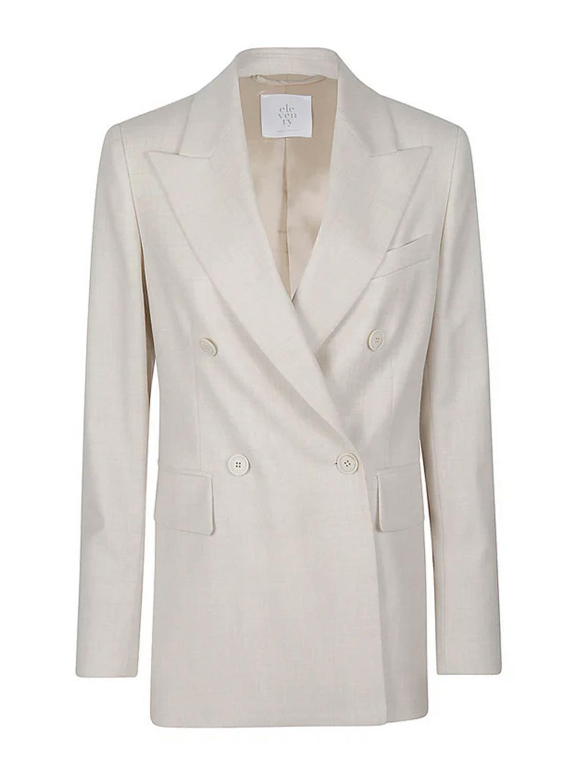 White Wool Blazer