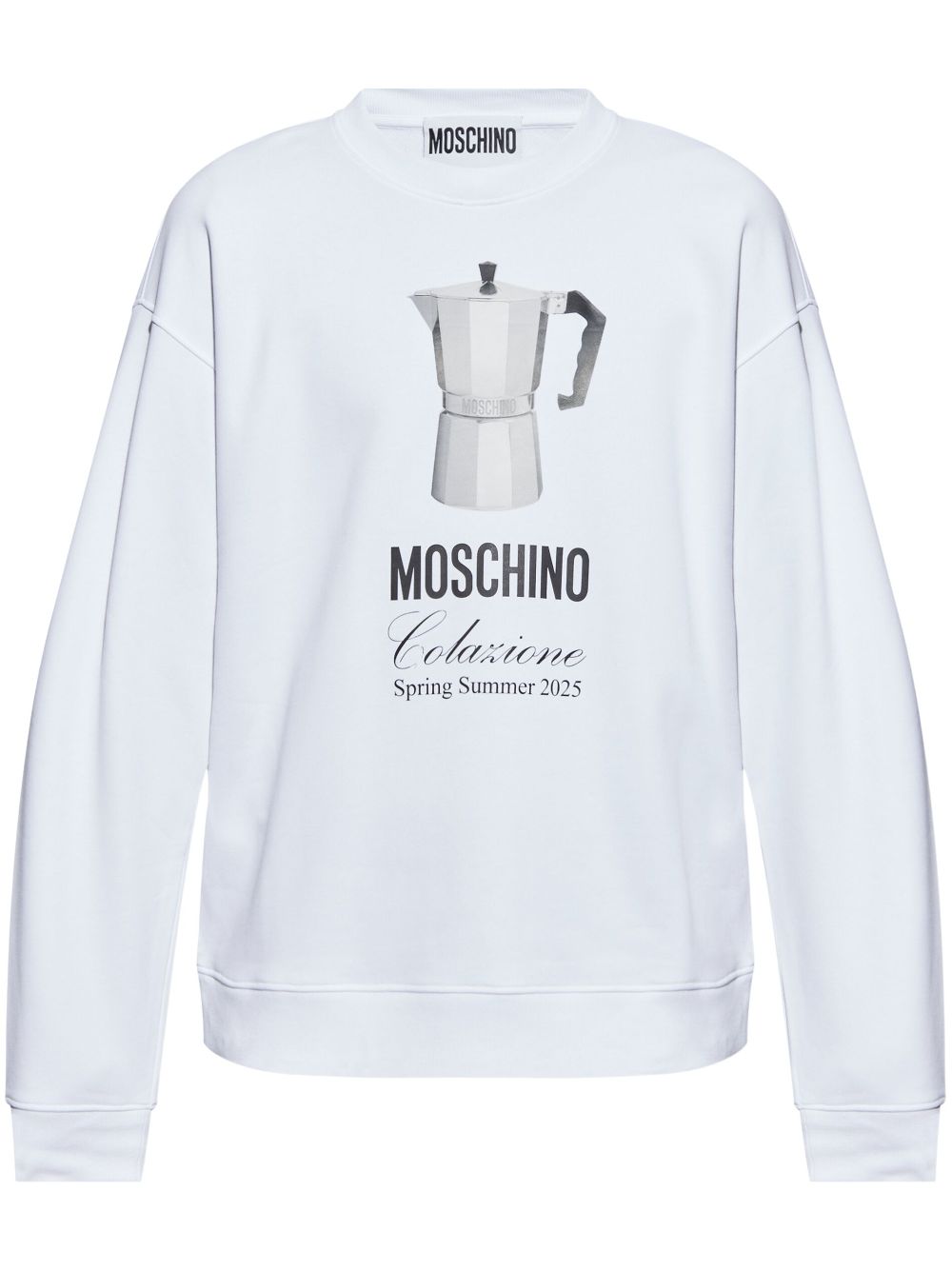 Printed sweatshirt - White