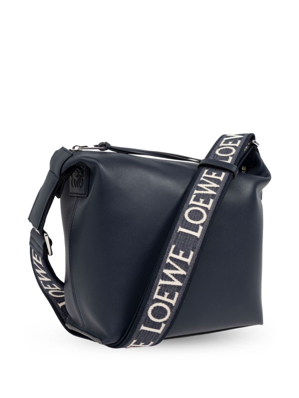 - Cubi Small Leather Crossbody Bag
