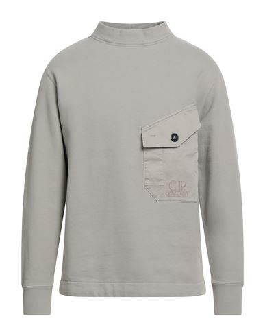 C. p. Company Man Sweatshirt Light grey Size S Cotton