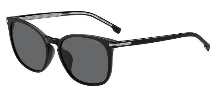 Polarized Grey Square Mens Sunglasses BOSS 1668/F/SK 0807/M9 56