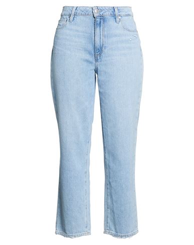 Woman Jeans Blue Size 28 Cotton, Lyocell