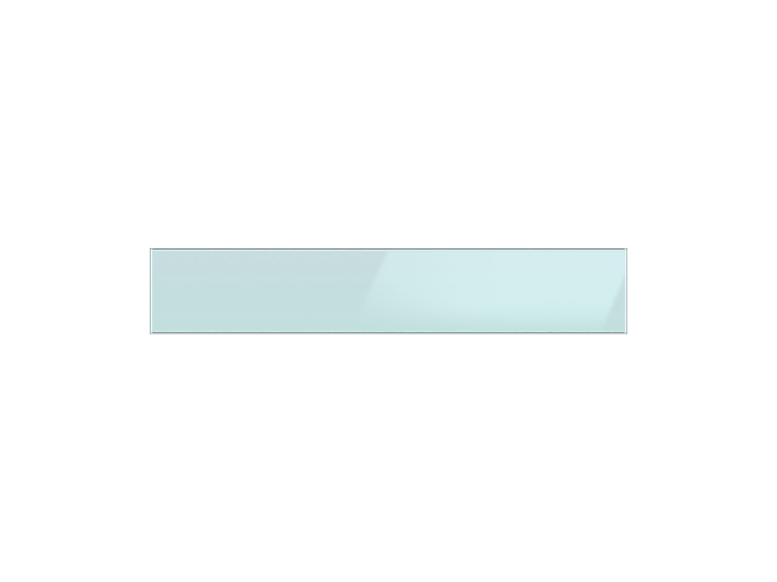 Bespoke 4-Door French Door Refrigerator Panel in Morning in Blue Glass - Middle Panel(RA-F36DMMCM/AA)
