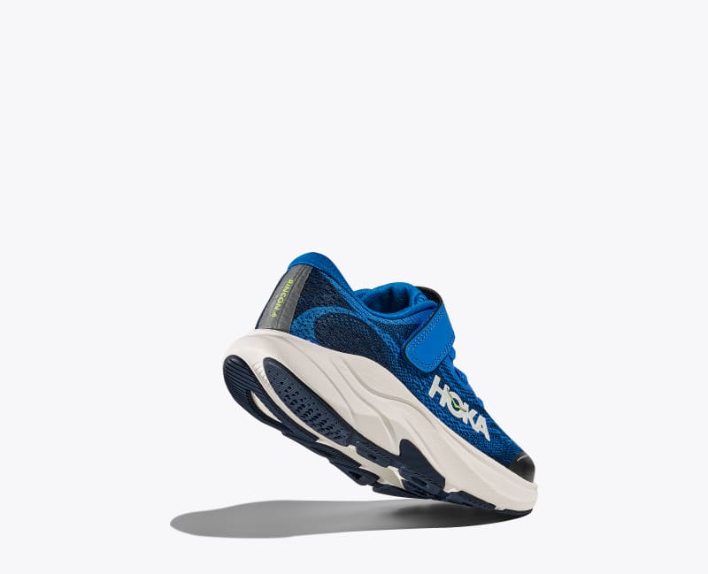 HOKA Rincon 4 Shoes in Electric Cobalt/Varsity Navy