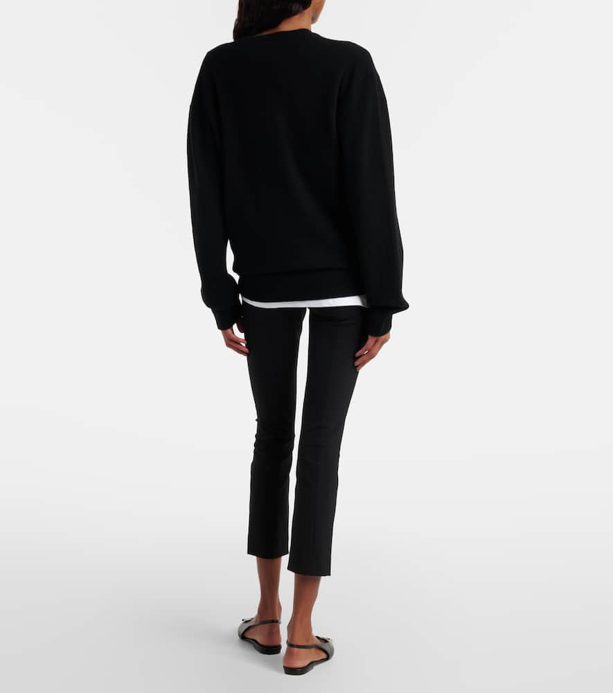 Scuba cropped slim pants