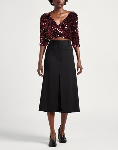 Woman Top Burgundy Size S Polyester