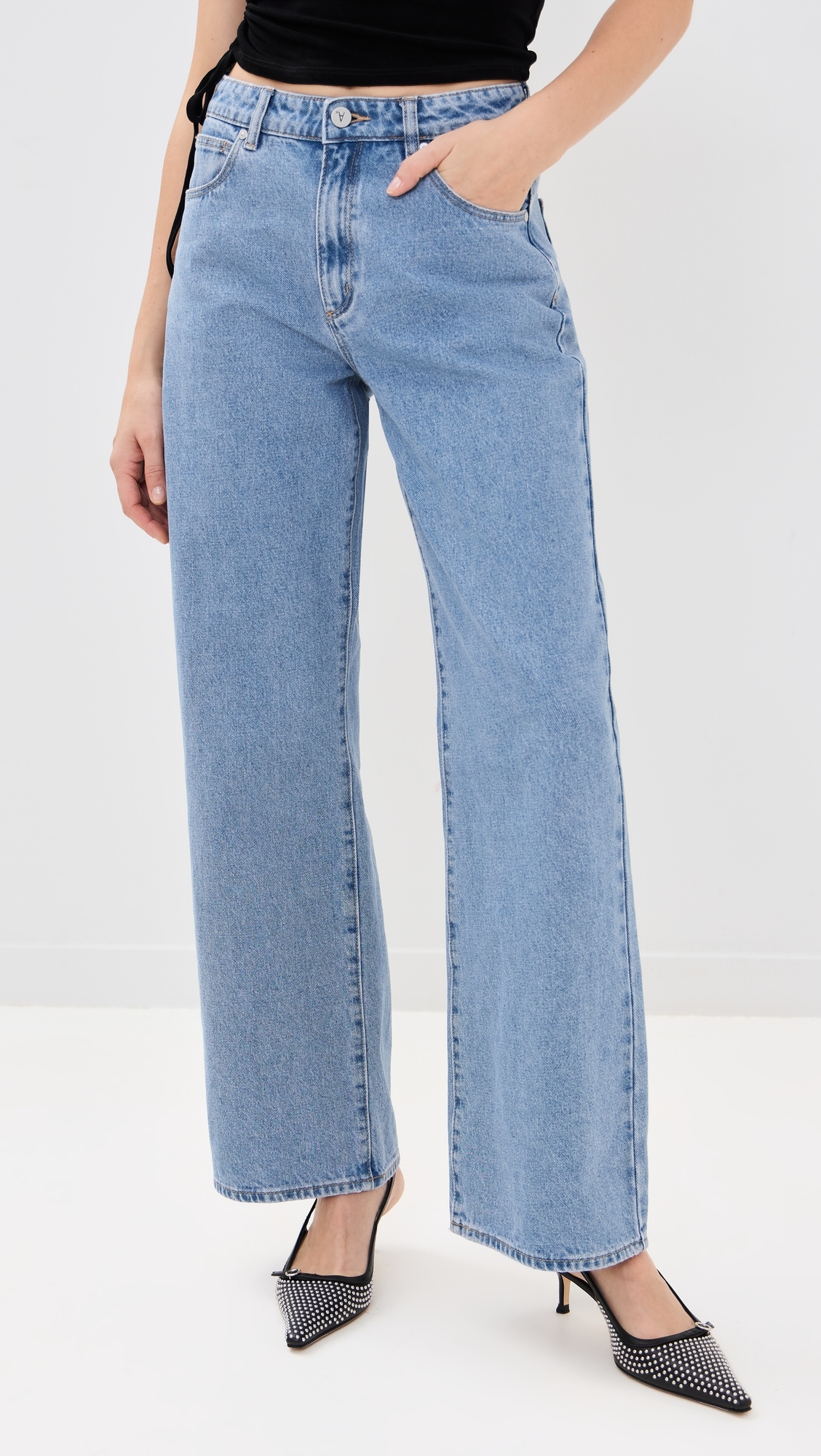 95 Baggy Gigi Jeans Mid Blue