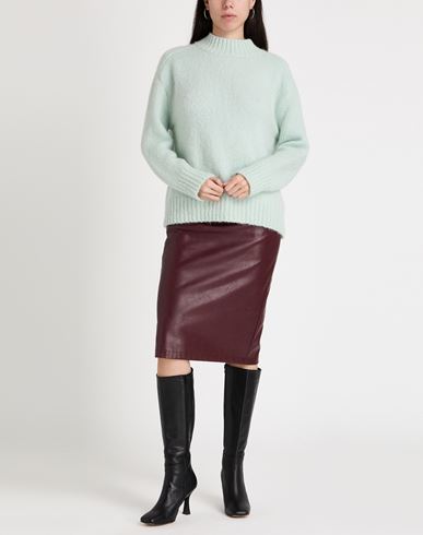 Woman Turtleneck Light green Size XS Mohair wool, Merino Wool, Polyamide, Elastane