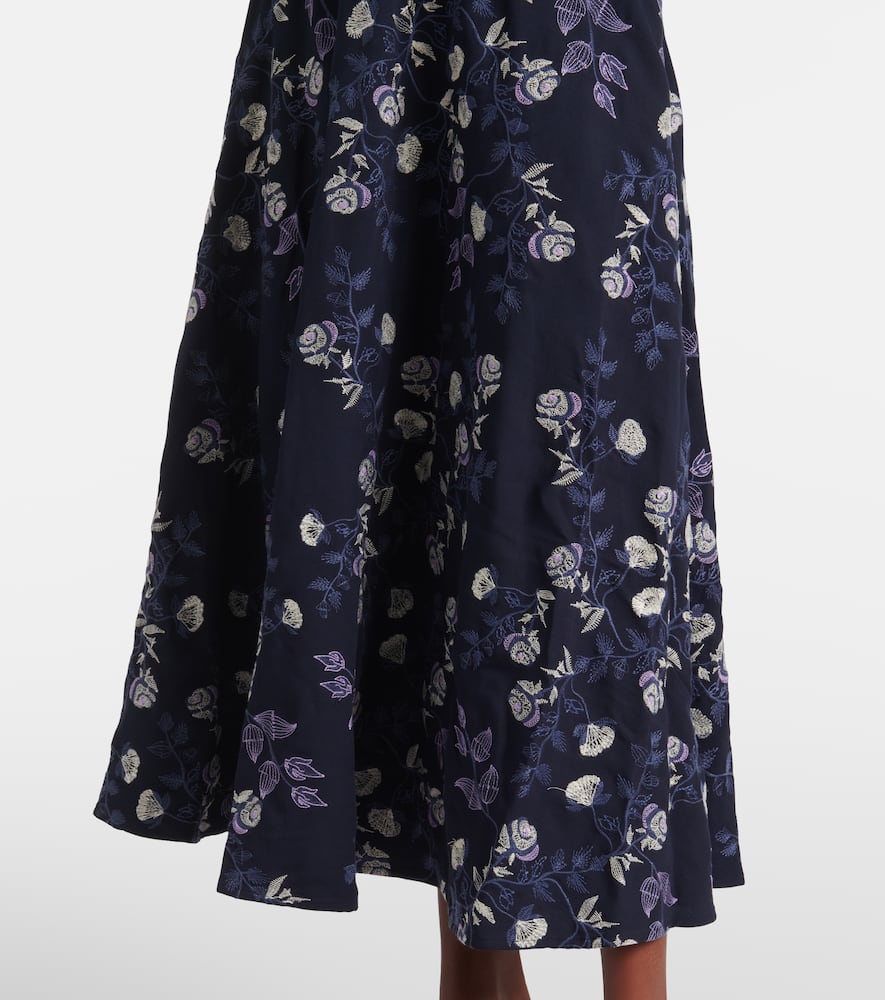 Bergamot floral maxi skirt