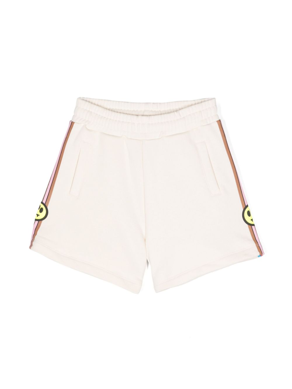 Cotton jersey shorts - Neutrals