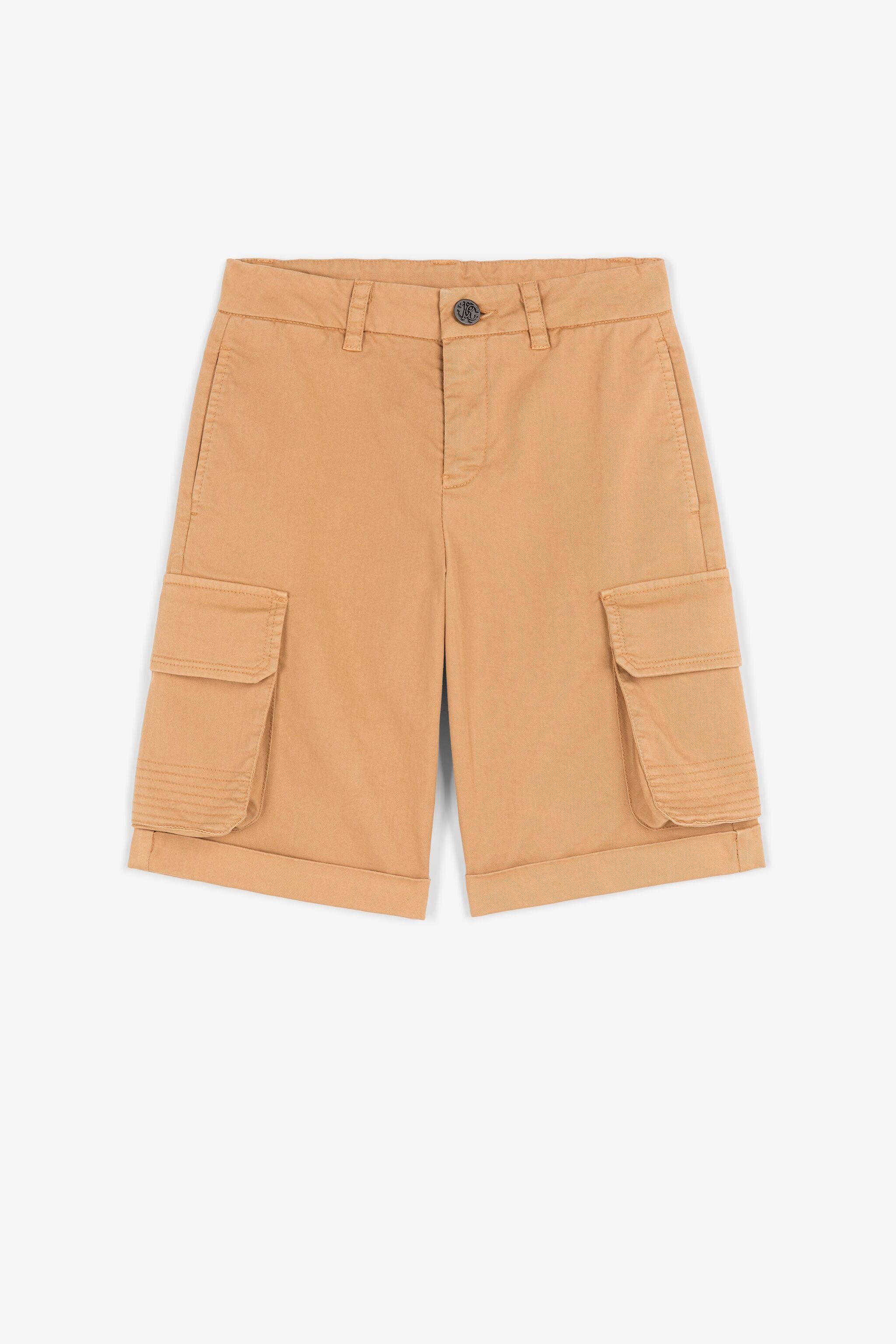 Logo-print Cargo Shorts - Male Boys (4