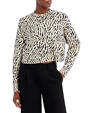 Animal Print Sweater
