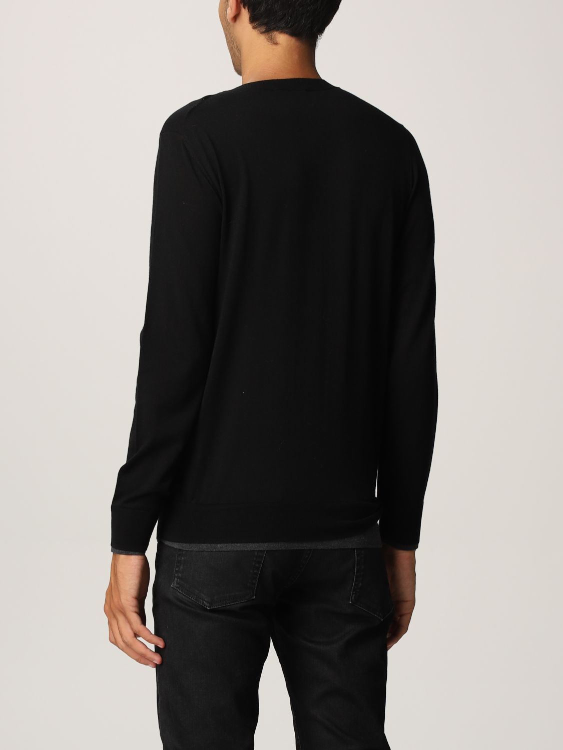Jumper Men colour Black