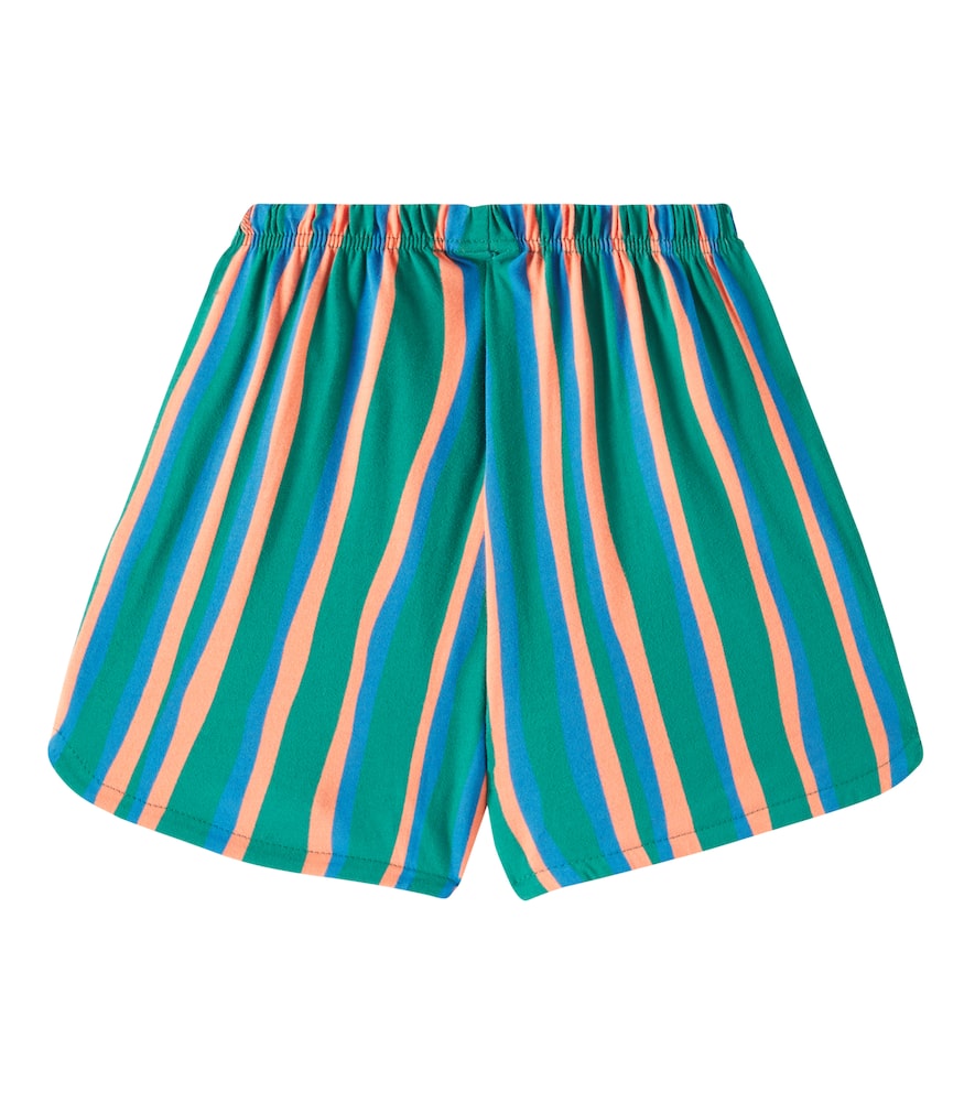 JM striped cotton shorts