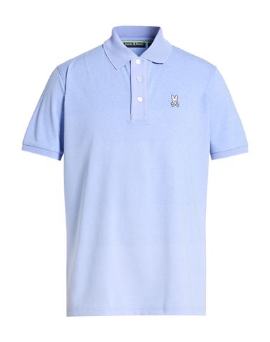 Man Polo shirt Light blue Size 42 Pima Cotton
