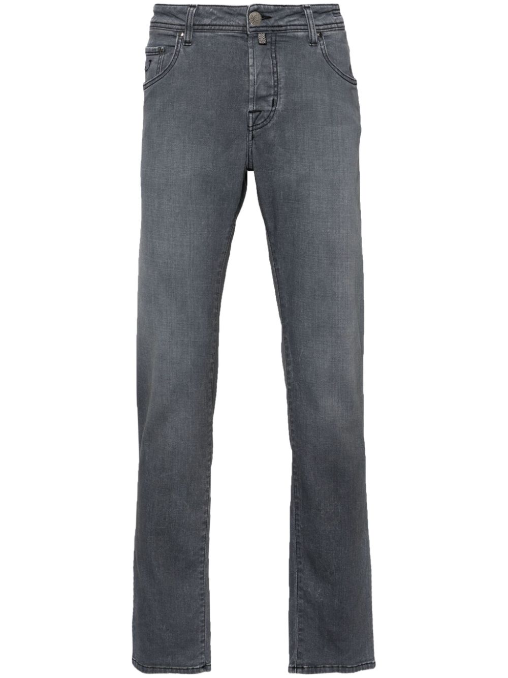 Barny low-rise slim-fit jeans - Grey
