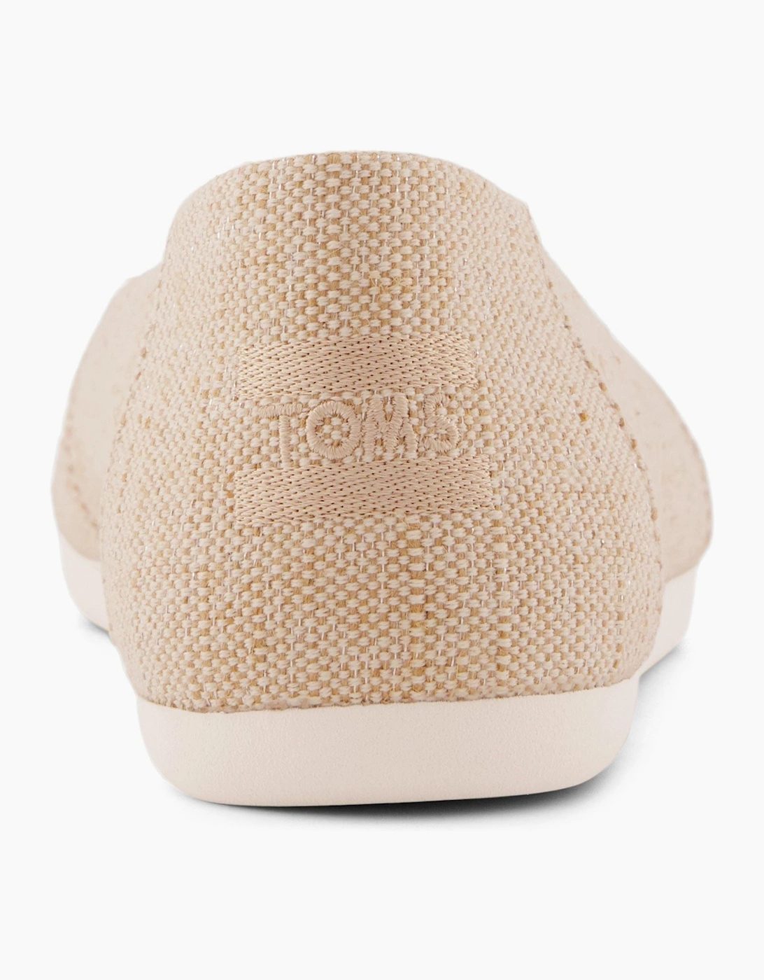 Women's TOMS Alpargata Textile Women's Champagne Shoes - Gold
