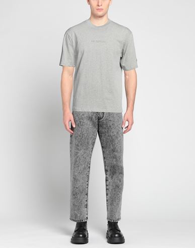 Man T-shirt Light grey
