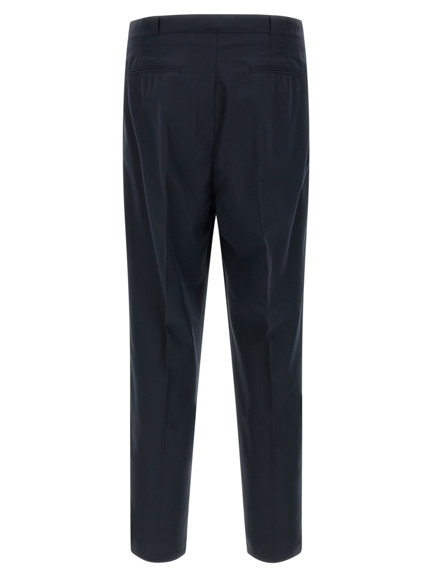 Brunello Cucinelli - pleated chinos trousers back and side pocket