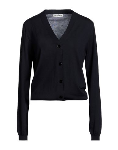 Woman Cardigan Midnight blue Size 4 Merino Wool