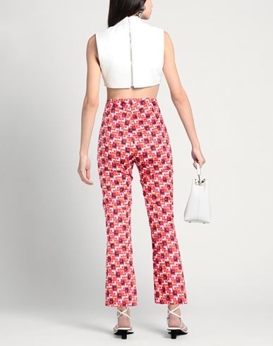 Même By Giab's Woman Pants Garnet Size 4 Cotton, Elastane