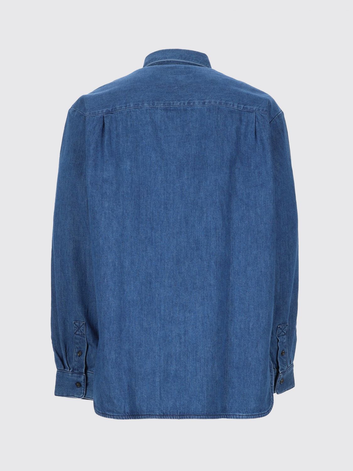 A. P.C. Shirt Men color Blue